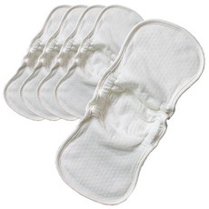 COtton REPUBLIC 棉質尿布 L號, Natural Beige, 5片