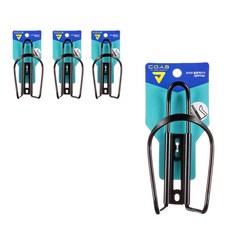 코아브 물통케이지 알루미늄, 블랙, 4개