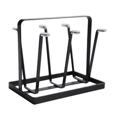 젊은이마켓 심플 컵걸이, 블랙, 1개