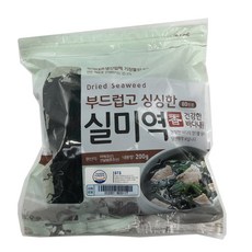 기장물산 부드럽고 싱싱한 실미역, 200g, 1개