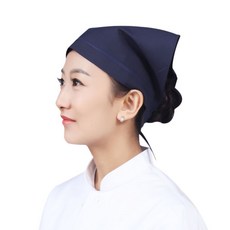 스토어33 주방 포인트 두건모자, D, 1개