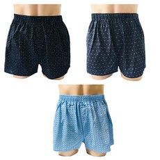 OMAR SHARIF ANR男款4角內褲 154A 3入