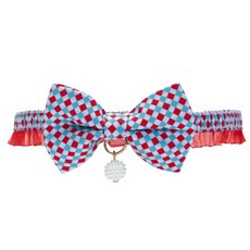 blueberry PET 寵物用雙色頸圈項鍊, 混合顏色, 1個