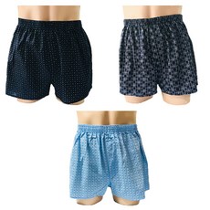 OMAR SHARIF ANQ男款4角內褲 153A 3入