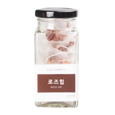 VICTORIA 瓶裝玫瑰果茶三角茶包, 1g, 10個, 1罐