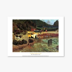 [에이블밤부] Fishing Boats on Capri - 앨버트 비어슈타트 009