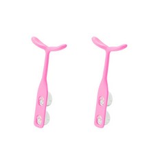 이코디 새싹 주걱 받침, 핑크, 2개