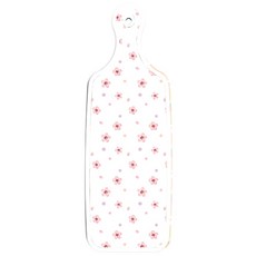 Roem Design 雙面設計上菜砧板 兔子2, 淺粉紅牽牛花, 1個
