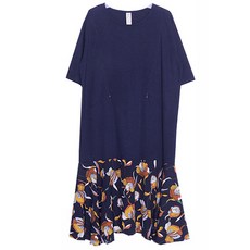 이얀 꽃쉬폰프릴 수유 원피스