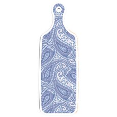 Roem Design 雙面設計上菜砧板 兔子2, 藍白線條藝術, 1個