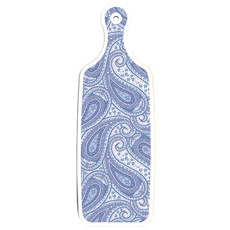 Roem Design 雙面上菜砧板 橘藤玫瑰, 青花線條藝術, 1個