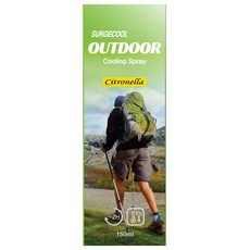 SURGECOOL 戶外降溫噴霧, 150毫升, 1個