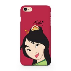 디즈니 페이스 프린세스 슬림핏 폰케이스