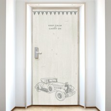 Designsoopul 前門板復古風格優質木木板紙 VDS 55, 象牙