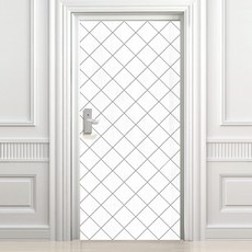 Designsoopul 前門板復古風格優質木木板紙 VDS 73, 白色的