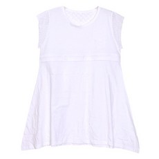 이얀 꽃펀칭 수유티셔츠