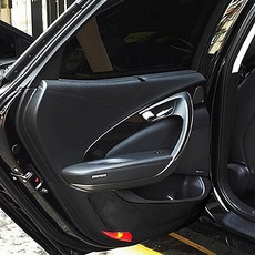 紅黑色絲絨車門保護套, 黑色, 雅紳特 XD