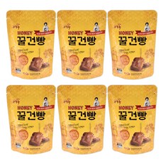 아루화 꿀건빵, 80g, 6개