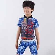 쿠기어드벤쳐 남아용 마블 스파이더맨 래쉬가드 3종 세트 SP-4921