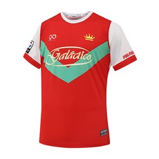 NINETY PLUS V領短袖T恤足球衣