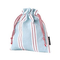 OBL 條紋印花束口袋