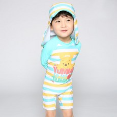 KOOGI ADVENTURE ADVENTURE 男童小熊維尼印花泳衣套裝 PH-7202 2件組