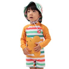 쿠기어드벤쳐 남아용 디즈니 곰돌이푸 일체형 슈트 2종 세트 PH-5201