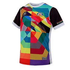 NINETY PLUS 成人彩虹訓練 SS 足球球衣 17078-1