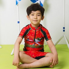 쿠기어드벤쳐 남아용 디즈니 비행기 래쉬가드 3종 세트 PL-3922