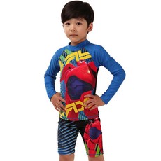 쿠기어드벤쳐 남아용 디즈니 빅히어로 래쉬가드 3종 세트 BI-5904