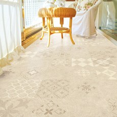 SheetNara 地板壁紙, 北歐優雅米色瓷磚(SF-016-500)