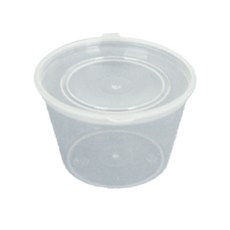Bom91 圓形醬汁外帶盒 PP-100 7*4cm, 50件, 1個
