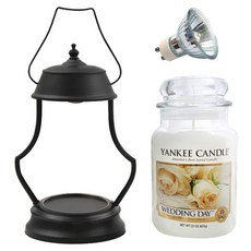 YANKee CANDLe 婚禮日+燈+Royal Time大融燭燈, 黑色