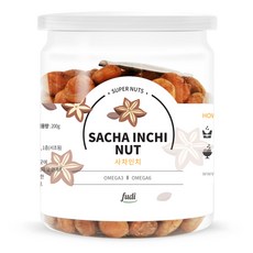 fudi 烤 Sacha Inchi 堅果, 200克, 1個