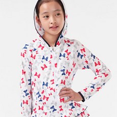 KOOGI ADVENTURE 女童迪士尼米妮連帽拉鍊防風衣 5 件組 MI-5302