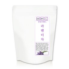 건강브랜드 라벤더 허브차 삼각티백, 1g, 100개입, 1개