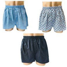 OMAR SHARIF 男款4角內褲 ABK-009 3入