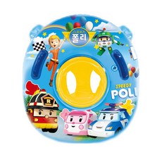 Robocar Poli 基本坐墊助行器管, 藍色, 1個