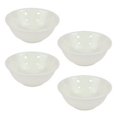 디어리빙 모로코 볼 16cm, 화이트, 4개