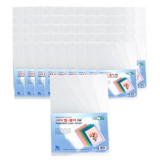 민스 A4 L홀더파일 0.18T, 고투명, 50개입