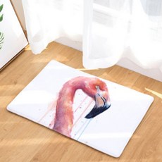 노랜드 Alone Flamingo Style 다용도 발매트, 3, 1개