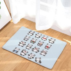 NOLAND 浣熊與熊貓風格多用途地墊, 14