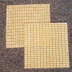 La Pomme 竹蓆坐墊 4入, 混色