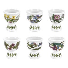 PORTmeIRION 波特玫琳恩 Botanic Garden 雞蛋杯 6cm, 隨機發貨, 6個