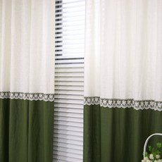 Nasan 亞麻窗簾 RL2-29, 綠色