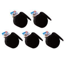 에이비엠 방한귀마개 5p, 블랙, 5개