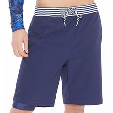 KOOGI ADVENTURE ADVENTURE 男款線條印花抽繩短褲 KT-L474