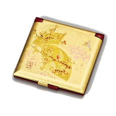 Hakuichi Kanazawa Haku 小型鏡子, 陽光明媚的春天, 1個