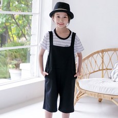 JACKID 女童吊帶連身短褲