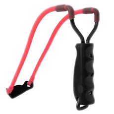 MARKSMAN Leatherhawk Talon 握把彈弓射擊用品 3030, BLACK + RED, 1個